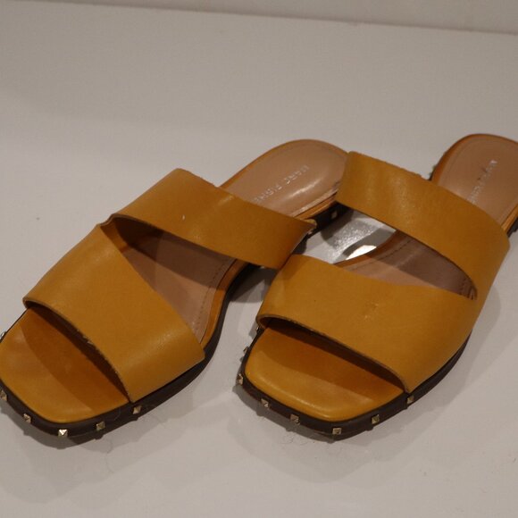 Marc Fisher Yellow Slippers - Size 8 - Picture 7 of 7